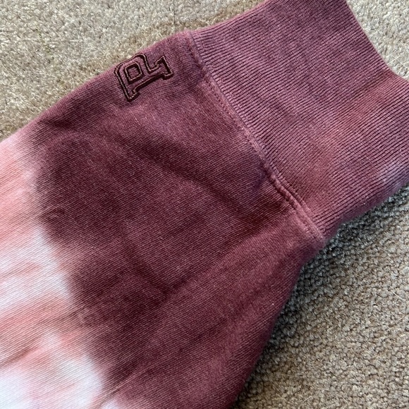 PINK campus dip dye hoodie - Picture 2 of 5
